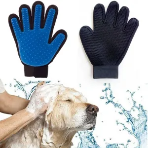 Easy-to-Use Rubber Dog's Grooming Glove