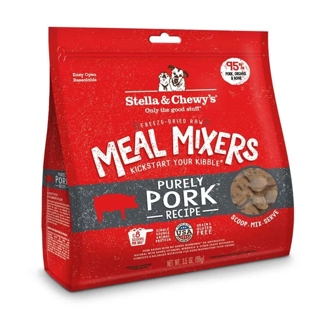 Stella and Chewy's Freeze-Dried Raw Meal Mixers Food for Dogs
